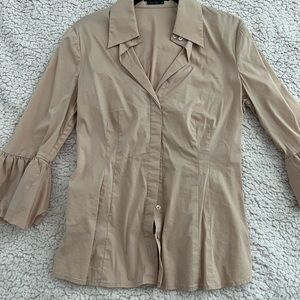BCBG MaxAzria button down work shirt